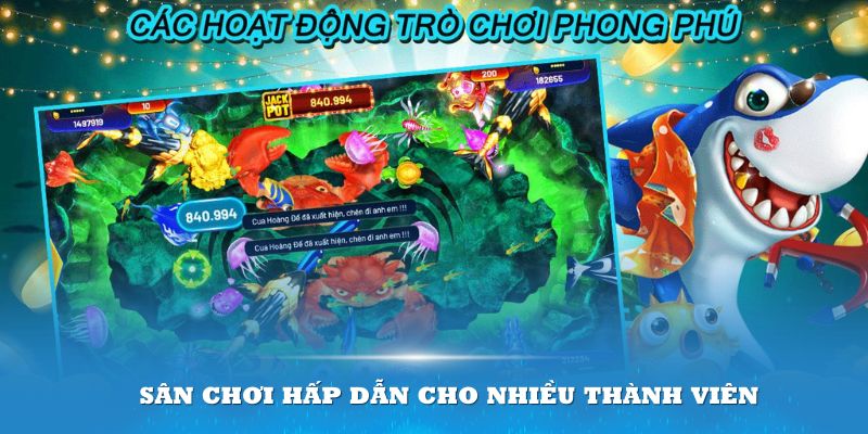 Bắn cá tại Xin88 mở ra một sân chơi hấp dẫn cho nhiều thành viên